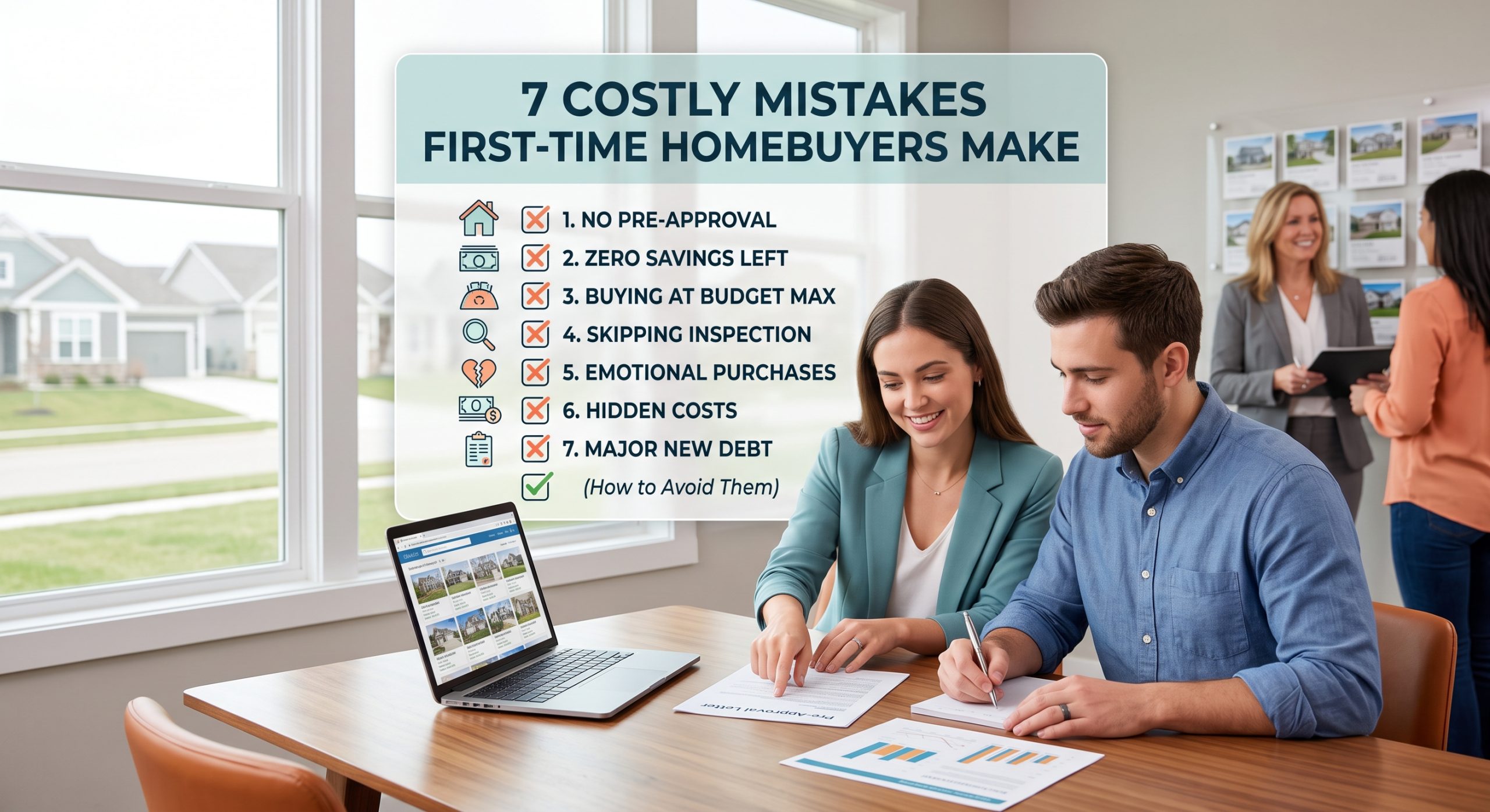 first time home buyers mistake